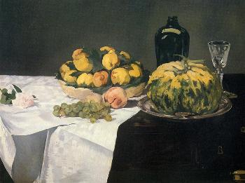 静物柠檬和桃子 油画 欧式油画 欧式餐厅油画 装饰画