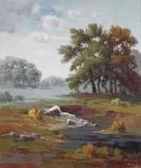 欧式风景油画系列四 油画 风景油画 欧式 客厅 油画