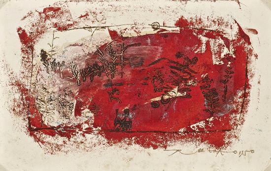 抽象艺术073-红林 油画 抽象油画 现代抽象油画 装饰画
