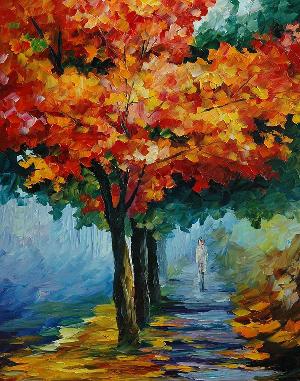 秋季音乐 油画 油画 手绘 手绘油画 装饰画