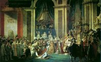 拿破仑加冕礼油画
